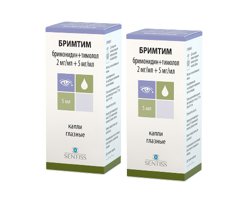 НАБОР 2 уп. БРИМТИМ 0,002/МЛ+0,005/МЛ 5МЛ ФЛАК КАПЛИ ГЛАЗНЫЕ