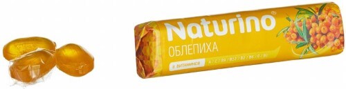 Купить НАТУРИНО ПАСТИЛКИ ОБЛЕПИХА С ВИТАМИНАМИ И СОКОМ 33,6 цена