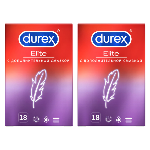 Набор Презервативы Durex Elite 18 х2
