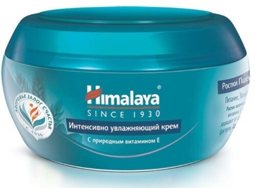 Himalaya крем интенсивно увлажняющий ростки пшеницы сладкий миндаль 150 мл