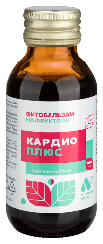 ФИТОБАЛЬЗАМ НА ФРУКТОЗЕ КАРДИО ПЛЮС