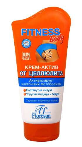 Купить Floresan фитнес body крем-актив от целлюлита 125 мл цена