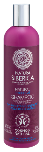Natura siberica шампунь для сухих и ломких волос hydrolat 400 мл