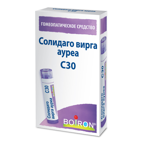 Купить Солидаго вирга ауреа с30 гомеопатический монокомпонентный препарат растительного происхождения 4 гр гранулы гомеопатические цена