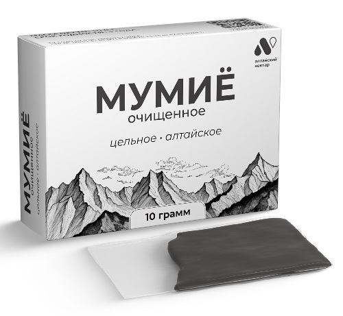 Купить Алтайский нектар мумие очищенное 10 гр цена