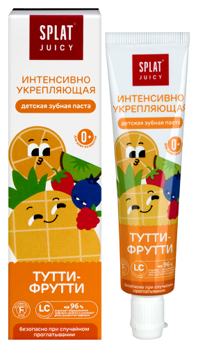 ДЕТСКАЯ ЗУБНАЯ ПАСТА СПЛАТ JUICY