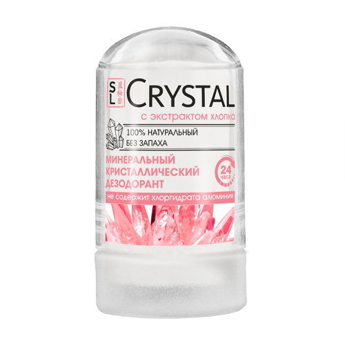 СЕКРЕТЫ ЛАН CRYSTAL DEODORANT STICK ДЕЗОДОРАНТ МИНЕРАЛЬНЫЙ ДЛЯ ТЕЛА