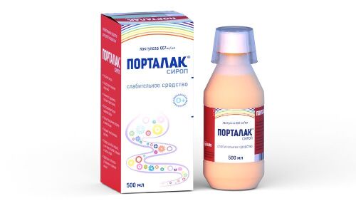 Порталак 667 мг/мл сироп 500 мл флакон