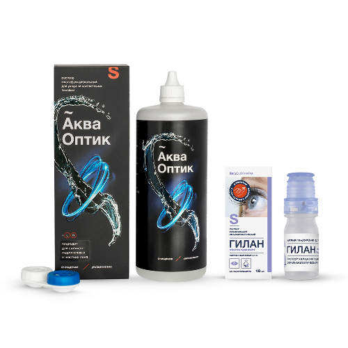 Набор АкваОптик 450мл + Гилан Ультра Комфорт 10мл со скидкой