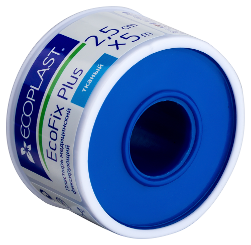 ECOPLAST ПЛАСТЫРЬ ECOFIX PLUS МЕДИЦИНСКИЙ ФИКСИРУЮЩИЙ ТКАНЕВЫЙ