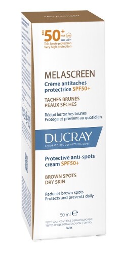 Ducray melascreen крем против пигментации защитный spf50+ 50 мл