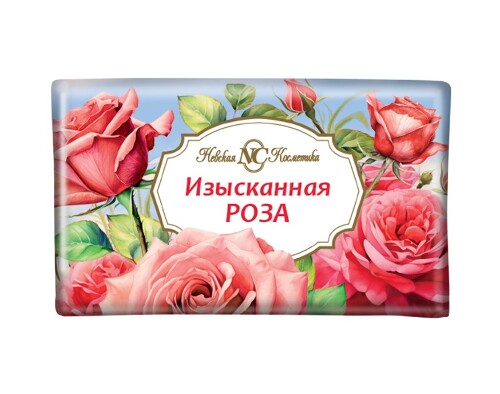 Купить Невская косметика мыло туалетное твердое изысканная роза 180 гр цена