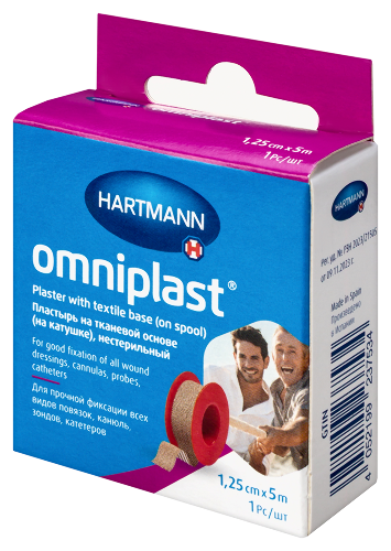 ПЛАСТЫРЬ OMNIPLAST НЕСТЕРИЛЬНЫЙ