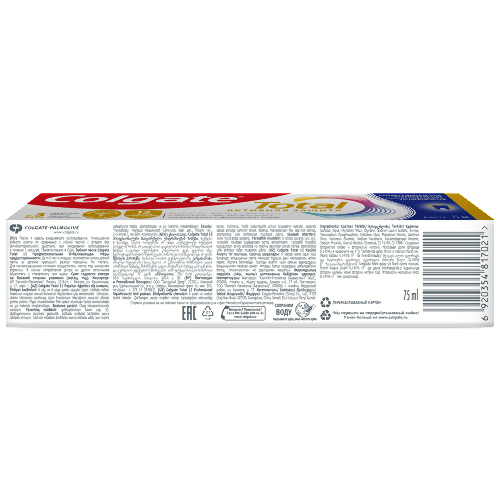 Colgate total 12 профессиональная отбеливающая зубная паста 75 мл