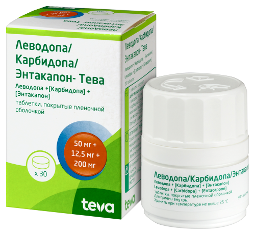 ЛЕВОДОПА/КАРБИДОПА/ЭНТАКАПОН-ТЕВА