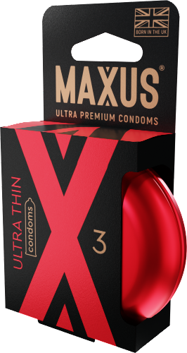 Презервативы maxus ultra thin ультратонкие 3 шт.