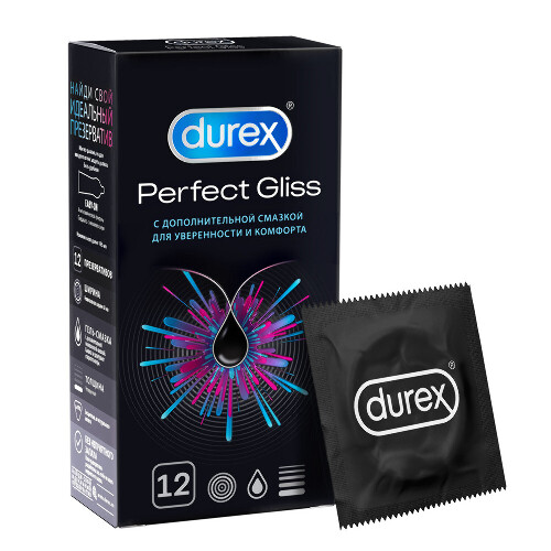 ПРЕЗЕРВАТИВ DUREX PERFECT GLISS