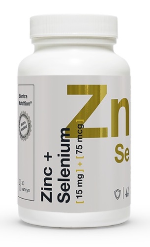 Купить Elentra nutrition цинк+селен 30 шт. капсулы массой 316 мг цена