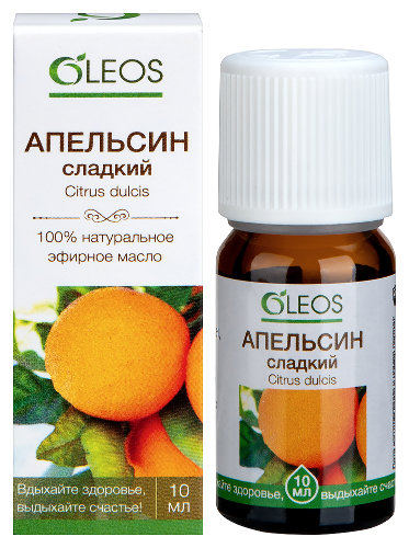 Oleos масло эфирное апельсин сладкий 10 мл