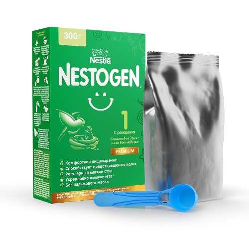 Nestogen 1 смесь детская сухая молочная с омега-3 пнжк и лактобактериями 300 гр