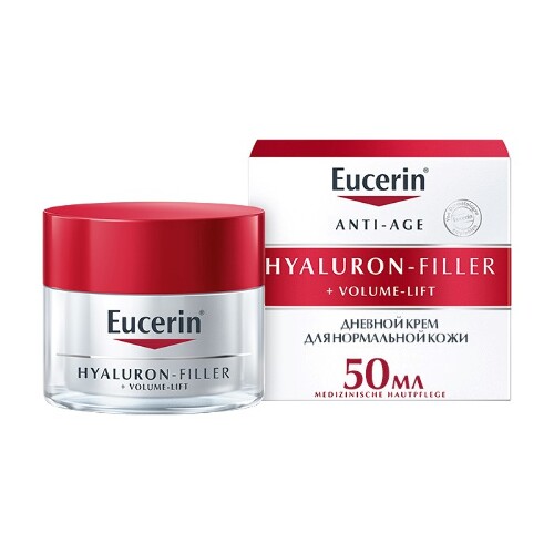 Hyaluron-filler+volume lift крем для дневного ухода за нормальной и комбинированной кожей 50 мл