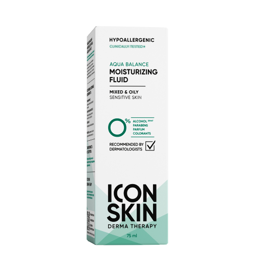 Icon skin флюид увлажняющий для лица aqua balance 75 мл