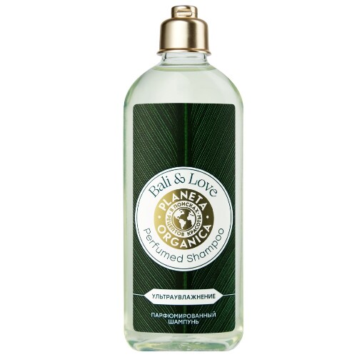 Купить Planeta organica шампунь парфюмированный ультраувлажнение bali&love 280 мл цена