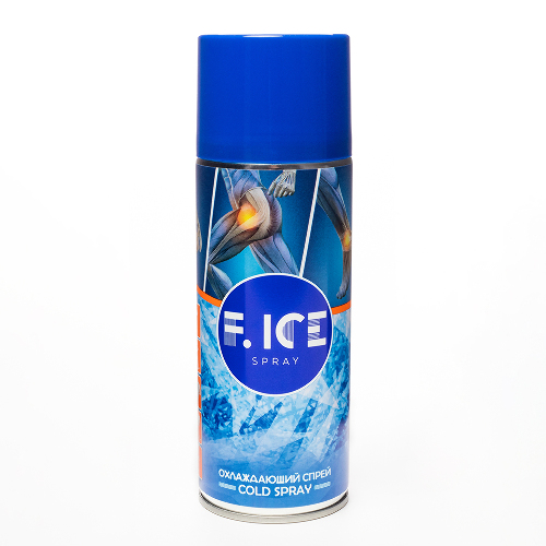 Купить F.ice охлаждающий спрей (аэрозоль) спортивная заморозка 400 мл цена