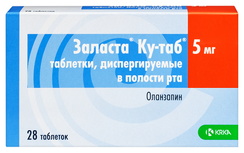 Купить Заласта ку-таб 5 мг 28 шт. таблетки, диспергируемые в полости рта по цене 554 руб в Москве Заласта ку-таб 5 мг 28 шт. таблетки, диспергируемые в полости рта