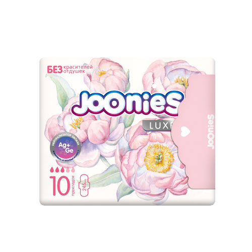 Купить Joonies прокладки дневные гигиенические женские 10 шт./ luxe цена