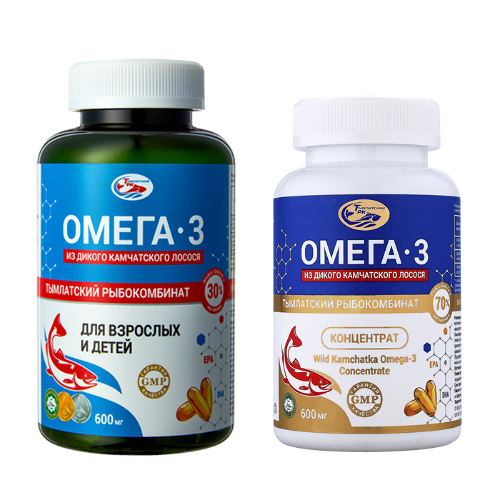 Набор "Омега-3 из дикого камчатского лосося" - "КАМЧАТКА- БЬЮТИ" (NEW)
