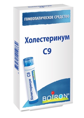 ХОЛЕСТЕРИНУМ C9 ГОМЕОПАТ МОНОКОМП ПРЕПАРАТ ЖИВОТН ПРОИСХОЖД