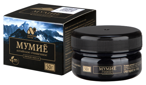 Мумие алтайский нектар вязкая масса 50 гр