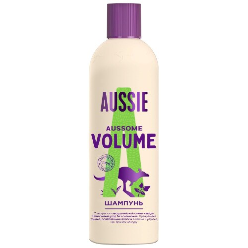 Купить Aussie aussome volume шампунь 300 мл цена