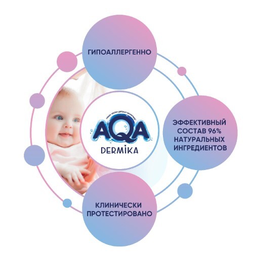 Aqa dermika восстанавливающий детский крем-эмолент 75 мл