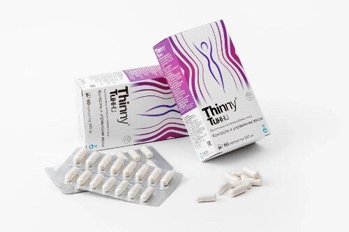 Набор из 3-х упаковок Thinny (тинни) 60 шт. капсулы массой 500 мг