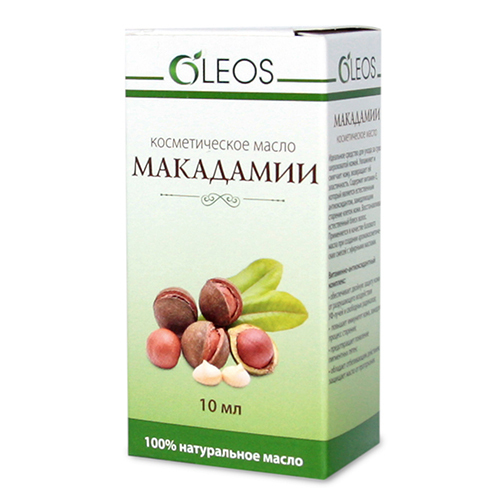 Oleos косметическое масло макадамии 10 мл