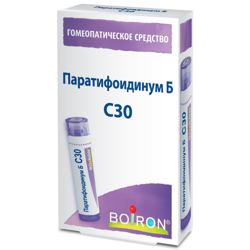 ПАРАТИФОИДИНУМ Б C30 ГОМЕОПАТ МОНОКОМП ПРЕПАРАТ ЖИВОТН ПРОИСХОЖД