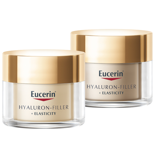 Набор EUCERIN HYALURON-FILLER+ELASTICITY: КРЕМ ДЛЯ ЛИЦА ПРОТИВ ПИГМЕНТАЦИИ АНТИВОЗ ДНЕВНОЙ SPF15 50МЛ + КРЕМ ДЛЯ ЛИЦА ПРОТИВ ПИГМЕНТАЦИИ НОЧНОЙ АНТИВОЗРАСТНОЙ 50МЛ