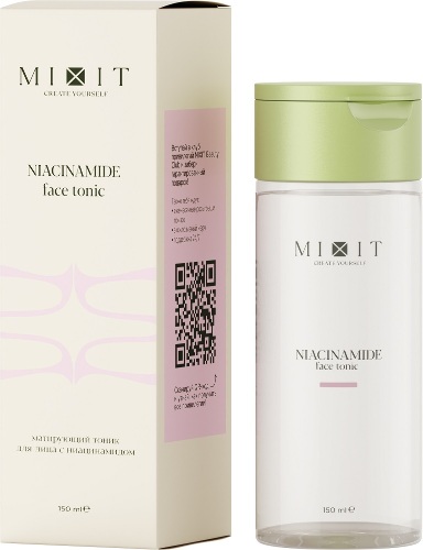 Mixit Матирующий тоник для лица с ниацинамидом 150 мл