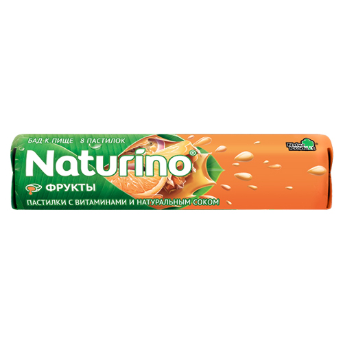 ПАСТИЛКИ NATURINO С ВИТАМИНАМИ И СОКОМ