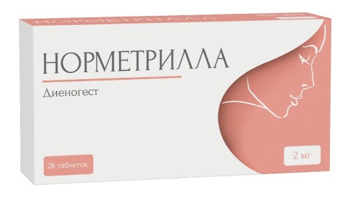 Норметрилла 2 мг 28 шт. таблетки