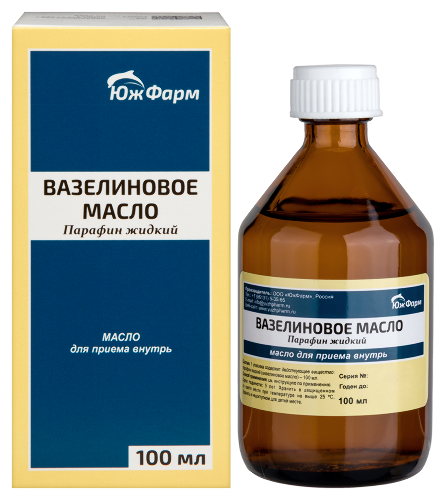 Вазелиновое масло флакон масло для приема внутрь 100 мл