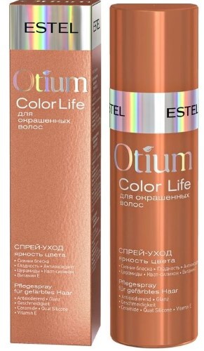 Купить Estel professional otium color life спрей-уход для волос яркость цвета 100 мл цена
