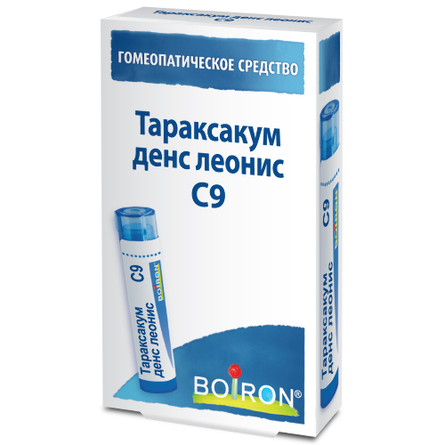ТАРАКСАКУМ ДЕНС ЛЕОНИС С9 ГОМЕОПАТ МОНОКОМП ПРЕПАРАТ РАСТИТ ПРОИСХОЖД