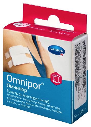 ПЛАСТЫРЬ OMNIPOR НЕСТЕРИЛЬНЫЙ