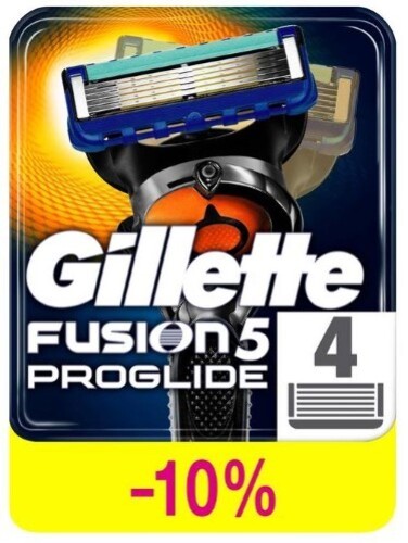 Fusion proglide сменные кассеты для бритья 4 шт.