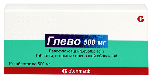 Глево 500 мг 10 шт. таблетки, покрытые пленочной оболочкой