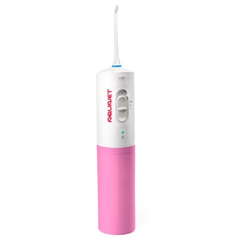 Ирригатор полости рта aquajet ld-a3/розовый
