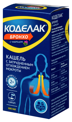 КОДЕЛАК БРОНХО С ЧАБРЕЦОМ